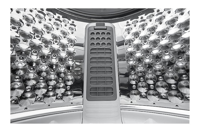 Lavadora LG WT21VV6 vista del filtro atrapa pelusas.