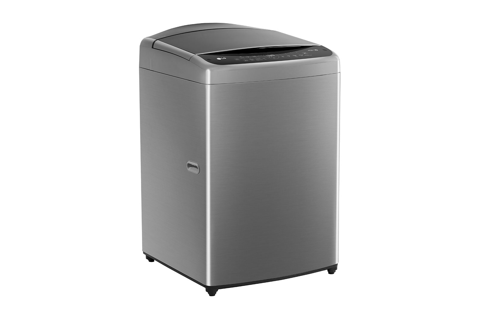 Lavadora LG WT21VV6 vista frontal izquierda.