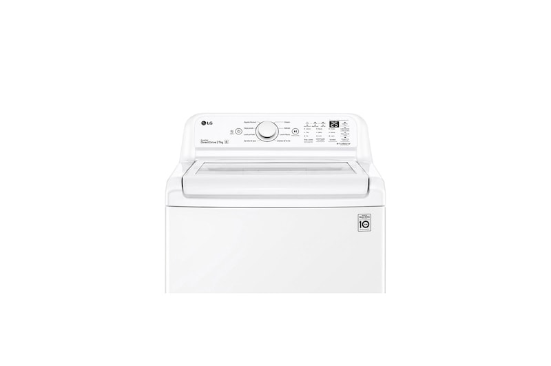 LG Lavadora LG Carga Superior con Agitador Inverter DD con 6 Motion DD 21 Kg - Blanco, WT21WT6HKA