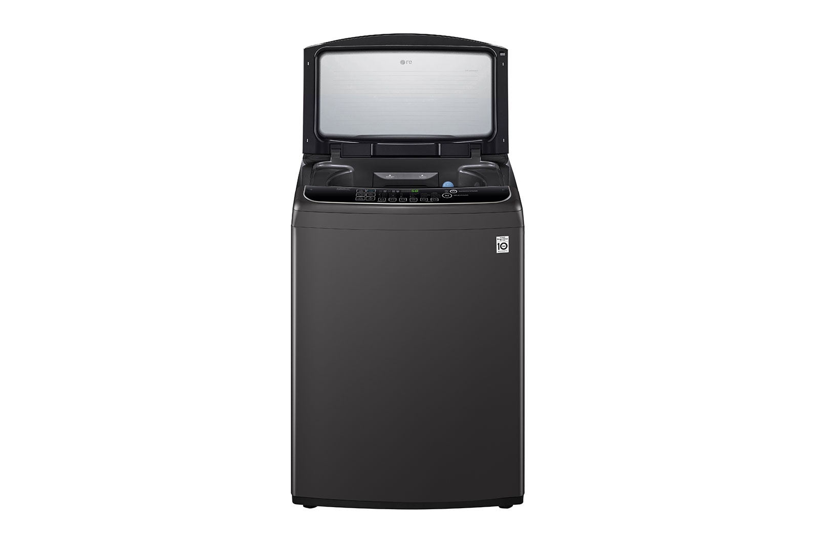LG Lavadora Carga Superior HEDD 22kg Carga Superior, Color Negro, Tecnología TurboWash 3D, WT22BS6HP