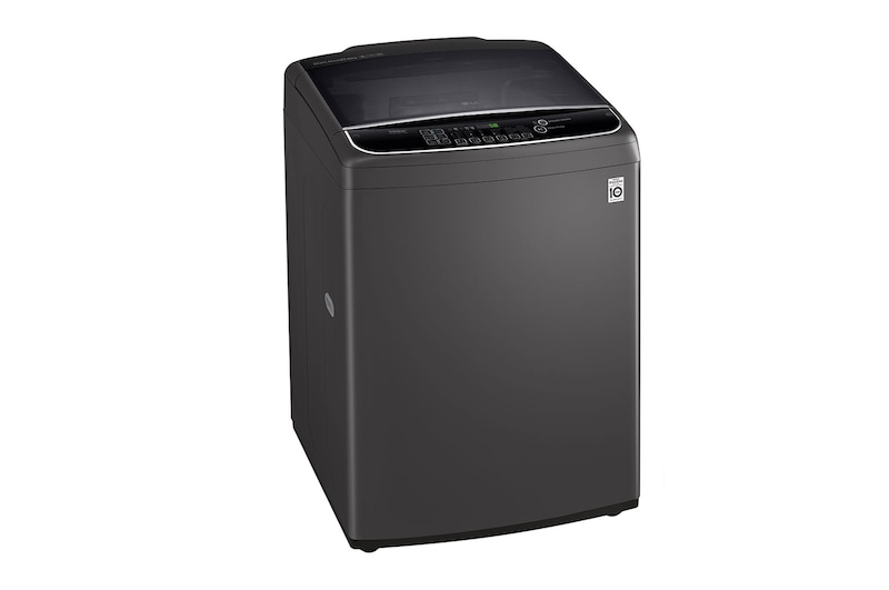 LG Lavadora Carga Superior HEDD 22kg Carga Superior, Color Negro, Tecnología TurboWash 3D, WT22BS6HP