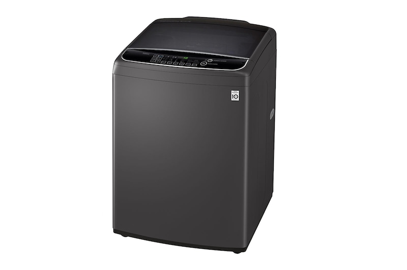 LG Lavadora Carga Superior HEDD 22kg Carga Superior, Color Negro, Tecnología TurboWash 3D, WT22BS6HP