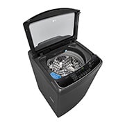 LG Lavadora Carga Superior HEDD 22kg Carga Superior, Color Negro, Tecnología TurboWash 3D, WT22BS6HP