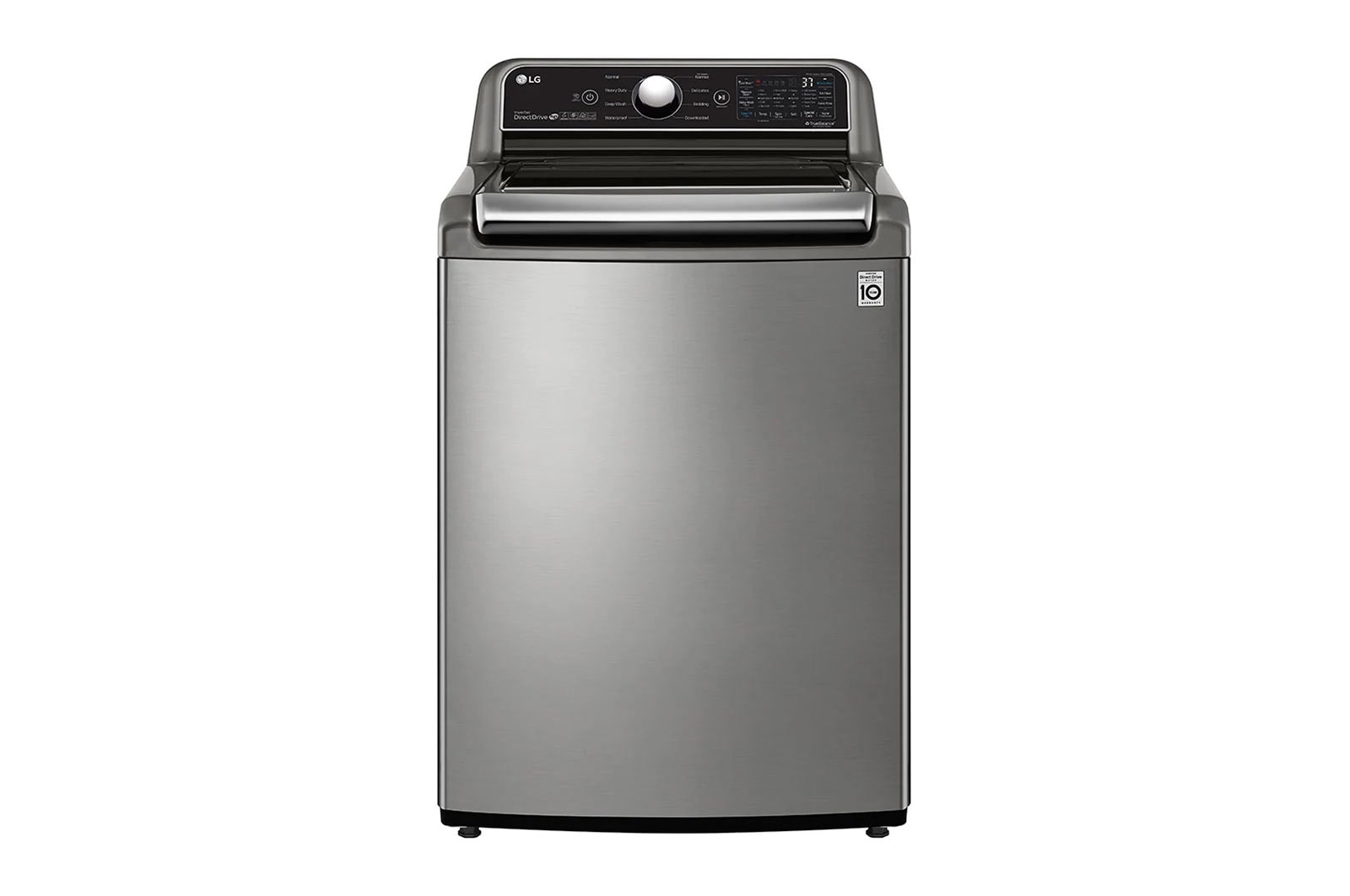 LG Lavadora LG Carga Superior con Agitador Inverter DD con TurboWash3D™ 23 Kg color Silver (VCM), "Ropa completamente limpia en solo 37 minutos", WT23VT6HA