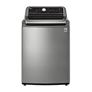 Lavadora LG WT23VT6HA vista frontal.