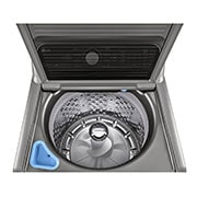 Lavadora LG WT23VT6HA vista frontal acercamiento al tanque desde afuera.
