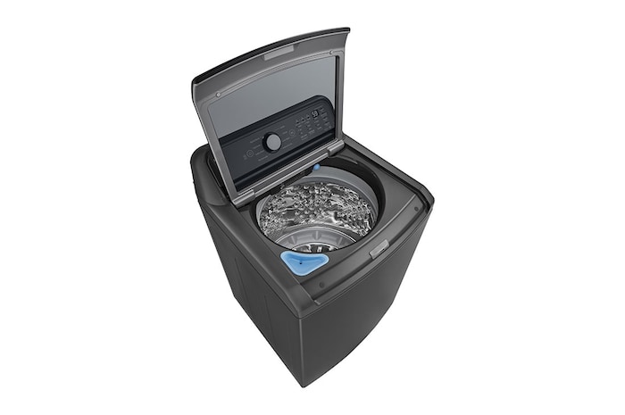 LG Lavadora LG Carga Superior 25Kg Negro 6 Motion™ TurboWash3D™, WT25MT6HK