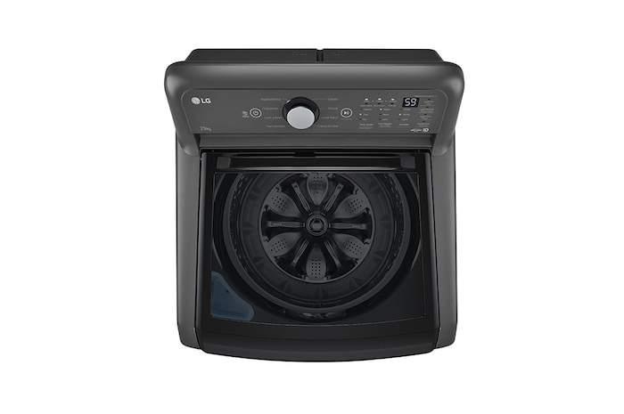 LG Lavadora LG Carga Superior 25Kg Negro 6 Motion™ TurboWash3D™, WT25MT6HK