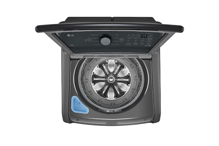 LG Lavadora LG Carga Superior 25Kg Negro 6 Motion™ TurboWash3D™, WT25MT6HK