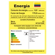 LG Lavadora LG Carga Superior Inverter DD con sistema 6 Motion DD 25 Kg - Silver, WT25VT6HK