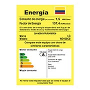 LG Set TWINWash™ Lava-Secadora Capacidad Total 25,5kg/56lbs WD22BV2S6B_WD100CB, TWD22BV2S