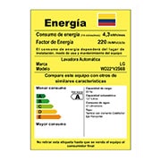 LG Set TWINWash™ Lava-Secadora Capacidad Total 25,5kg/56lbs WD22BV2S6B_WD100CB, TWD22BV2S