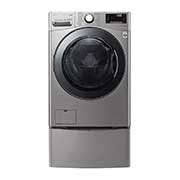 Vista frontal de TWINWash™ Lava-Secadora Capacidad Total 25,5kg/56lbs WD22VV2S6B_WD100CV TWD22VV2S