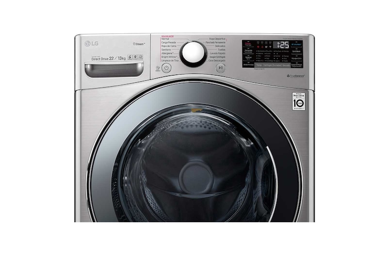 LG TWINWash™ Lava-Secadora Capacidad Total 25,5kg/56lbs WD22VV2S6B_WD100CV, TWD22VV2S