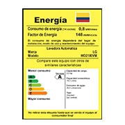 LG TWINWash TWW12SB6D2 Capacidad Total 14 kg Set Lavadora/Secadora Carga Frontal y TWINWash®Mini, TWW12SB6D2