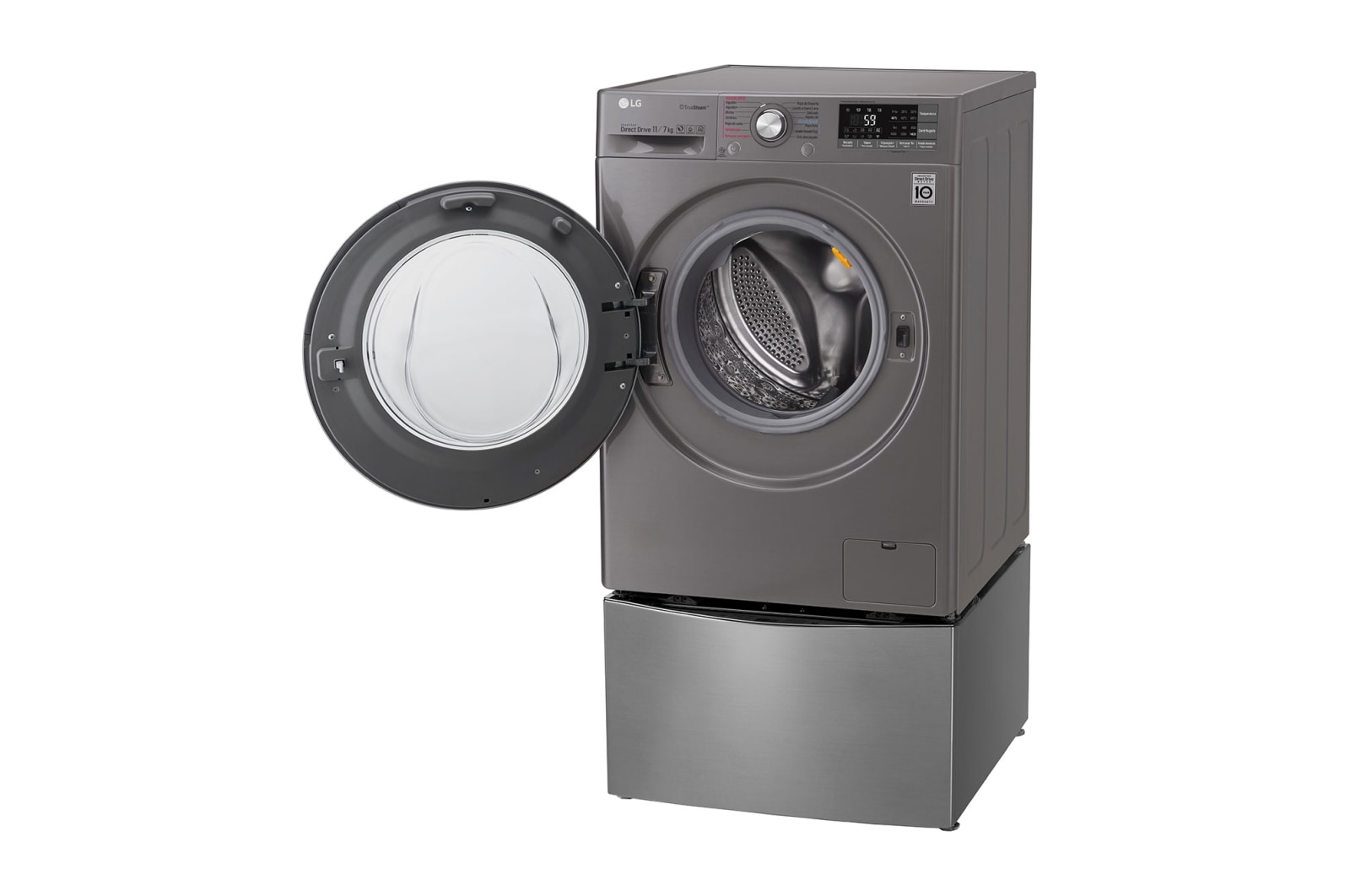 LG TWINWash TWW12SB6D2 Capacidad Total 14 kg Set Lavadora/Secadora Carga Frontal y TWINWash®Mini, TWW12SB6D2
