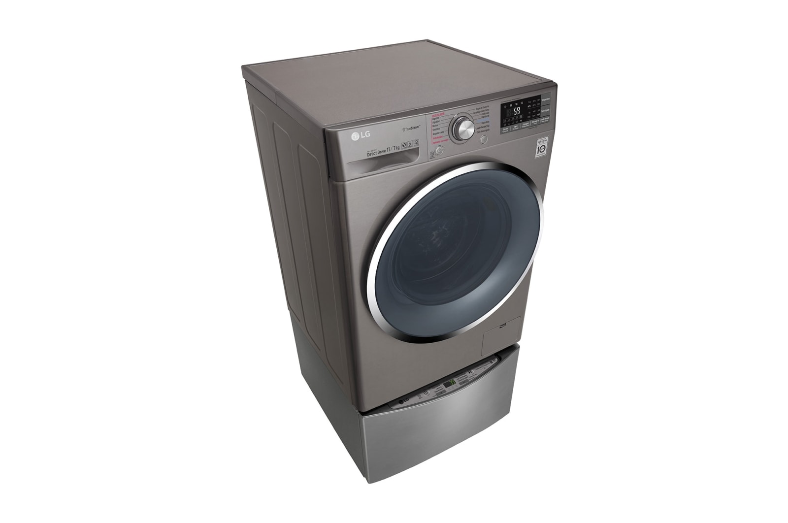 LG TWINWash TWW12SB6D2 Capacidad Total 14 kg Set Lavadora/Secadora Carga Frontal y TWINWash®Mini, TWW12SB6D2