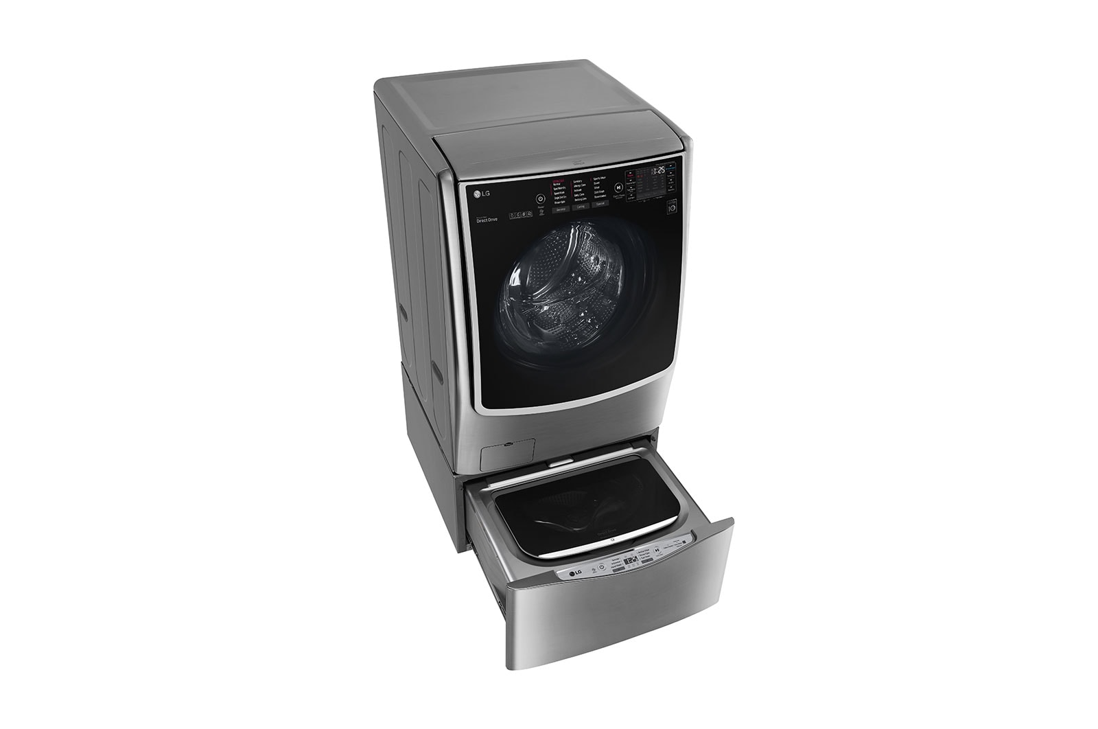 LG TWINWash®TWW22VTS2 Set Lavadora/Secadora Carga Frontal y TWINWash®Mini Capacidad Total 25,5 Kgs WD22VTS6_WD100CV, TWW22VTS2