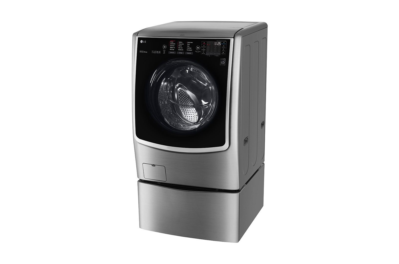 LG TWINWash®TWW22VTS2 Set Lavadora/Secadora Carga Frontal y TWINWash®Mini Capacidad Total 25,5 Kgs WD22VTS6_WD100CV, TWW22VTS2