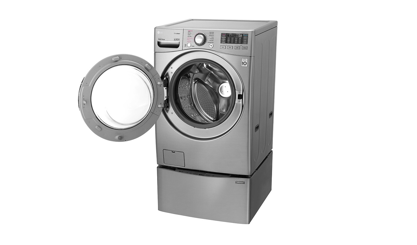LG TWINWash® TWW22VVS2  Set Lavadora Carga Frontal y TWINWash® Mini Capacidad Total 25,5 Kgs WM22VVS6_WD100CV, TWW22VVS2