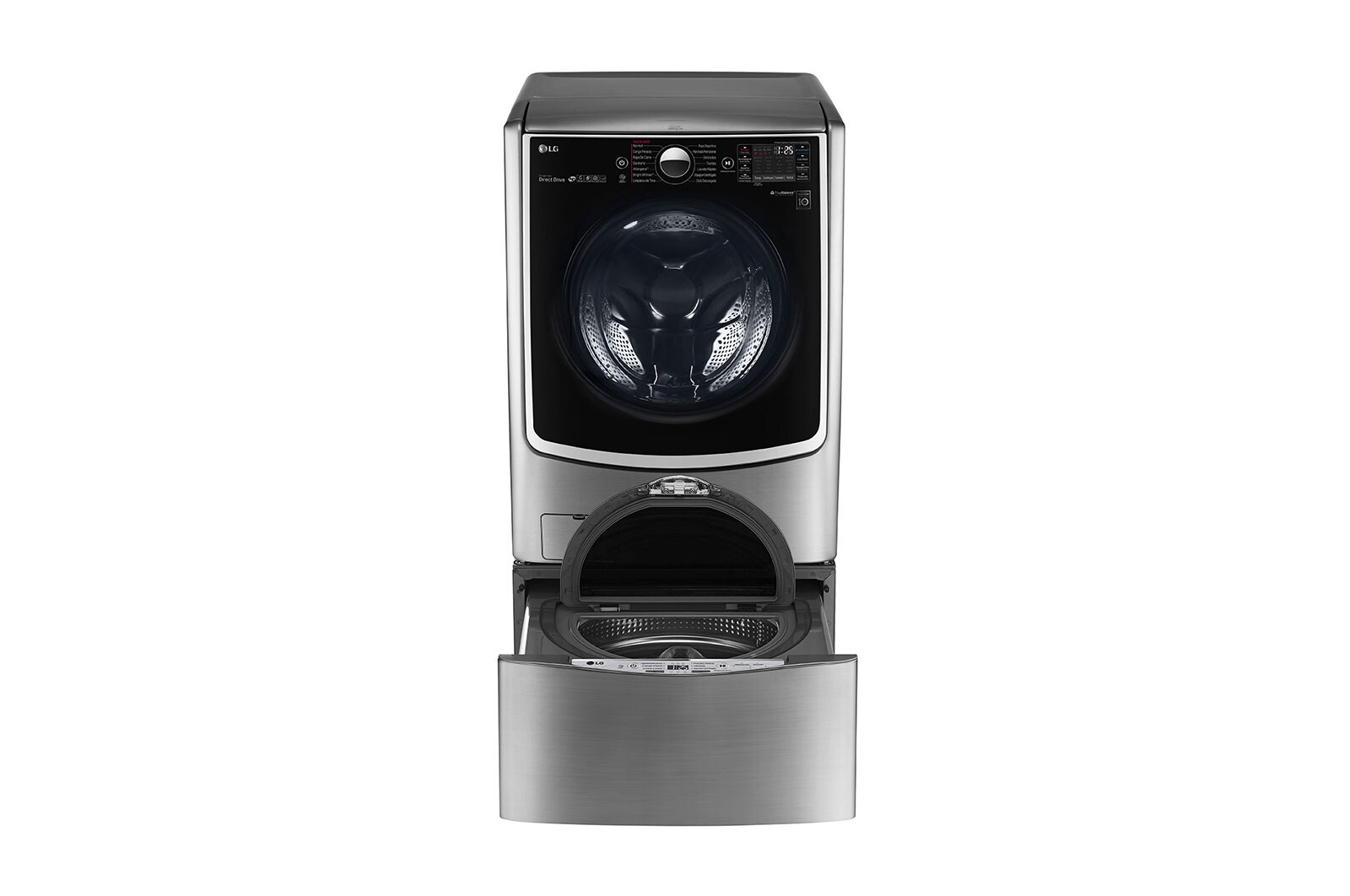 LG TWINWash® TWW5000HVA2 Set Lavadora Carga Frontal y TWINWash® Mini Capacidad Total 25,5 Kgs WM500HVA_WD100CV, TWW5000HVA2