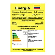 LG TWINWash® TWW5000HVA2 Set Lavadora Carga Frontal y TWINWash® Mini Capacidad Total 25,5 Kgs WM500HVA_WD100CV, TWW5000HVA2