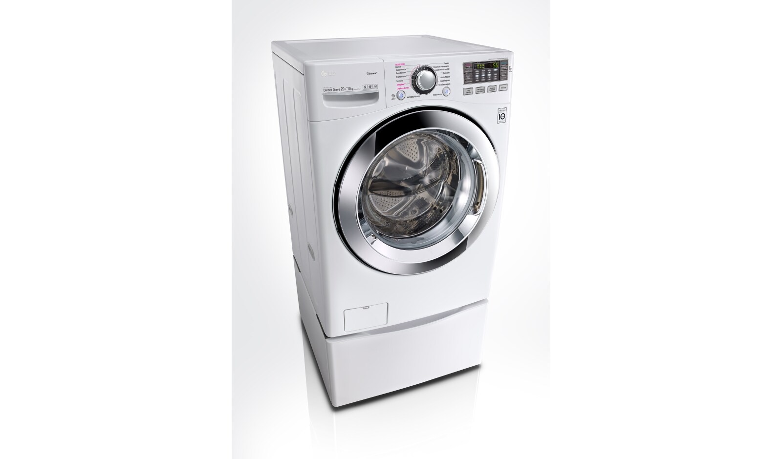 LG TWINWash® TWWD20WVS2  Set Lavadora/Secadora Carga Frontal y TWINWash® Mini Capacidad Total 23,5 Kgs WD20WVS6_WD100CW, TWWD20WVS2