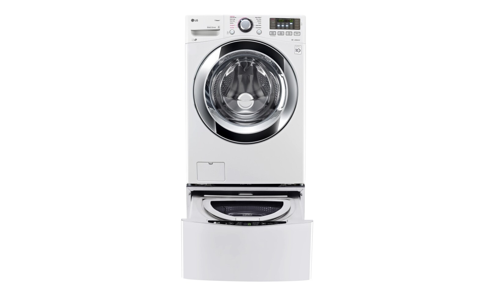 LG TWINWash® TWWD20WVS2  Set Lavadora/Secadora Carga Frontal y TWINWash® Mini Capacidad Total 23,5 Kgs WD20WVS6_WD100CW, TWWD20WVS2