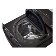 LG Lavadora LG TWINWash Mini™, 3.5kg/7lbs 3 Movimientos, Color Black Steel, Negro Tipo Acero Inoxidable, WD100CB
