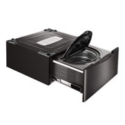 LG Lavadora LG TWINWash Mini™, 3.5kg/7lbs 3 Movimientos, Color Black Steel, Negro Tipo Acero Inoxidable, WD100CB
