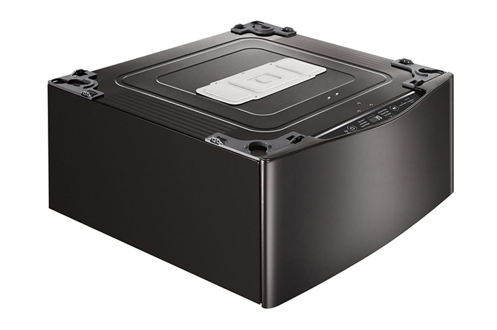 LG Lavadora LG TWINWash Mini™, 3.5kg/7lbs 3 Movimientos, Color Black Steel, Negro Tipo Acero Inoxidable, WD100CB