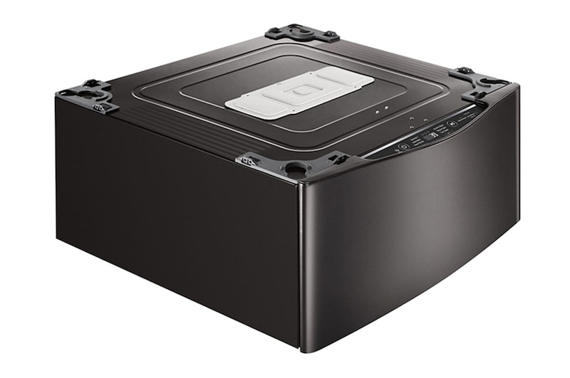 LG Lavadora LG TWINWash Mini™, 3.5kg/7lbs 3 Movimientos, Color Black Steel, Negro Tipo Acero Inoxidable, WD100CB