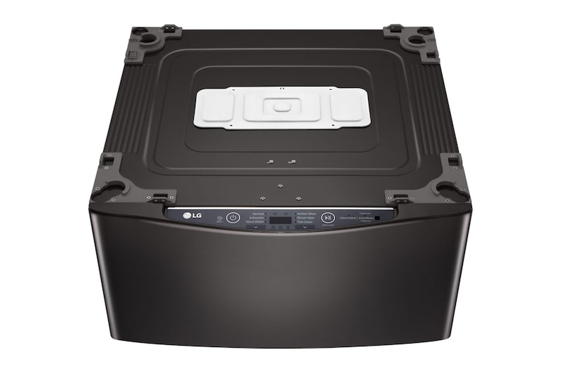 LG Lavadora LG TWINWash Mini™, 3.5kg/7lbs 3 Movimientos, Color Black Steel, Negro Tipo Acero Inoxidable, WD100CB