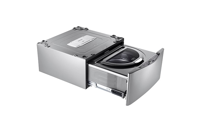 LG Lavadora TWINWash Mini ™, 3.5kg, 3Motion, Smart Diagnosis, lavado de prendas delicadas, color plateado, WD100CV