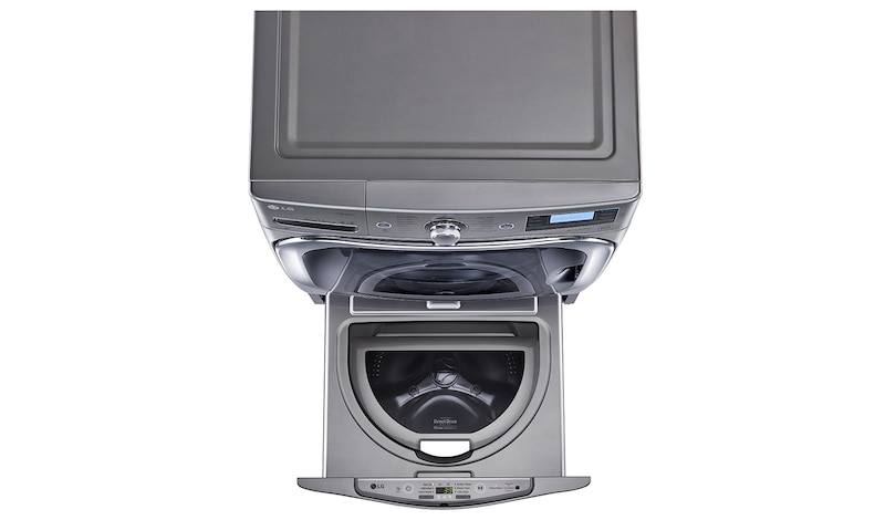 LG Lavadora TWINWash Mini ™, 3.5kg, 3Motion, Smart Diagnosis, lavado de prendas delicadas, color plateado, WD100CV