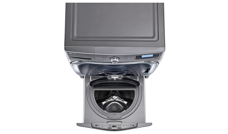 LG Lavadora TWINWash Mini ™, 3.5kg, 3Motion, Smart Diagnosis, lavado de prendas delicadas, color plateado, WD100CV