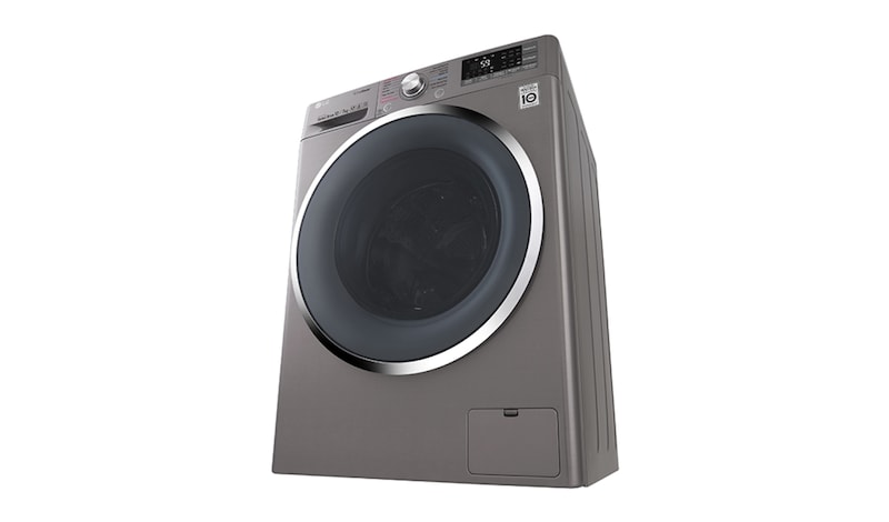 LG Lavadora/Secadora Carga Frontal, 26lbs/12kg, 6MotionDD, Eco Hybrid, color Stone Silver, WD12SB6