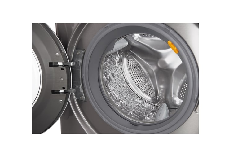 LG Lavadora/Secadora Carga Frontal, 26lbs/12kg, 6MotionDD, Eco Hybrid, color Stone Silver, WD12SB6