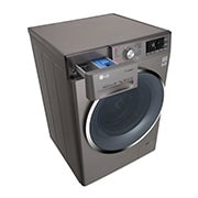 LG Lavadora/Secadora Carga Frontal, 26lbs/12kg, 6MotionDD, Eco Hybrid, WD12SB6D