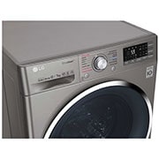 LG Lavadora/Secadora Carga Frontal, 26lbs/12kg, 6MotionDD, Eco Hybrid, WD12SB6D