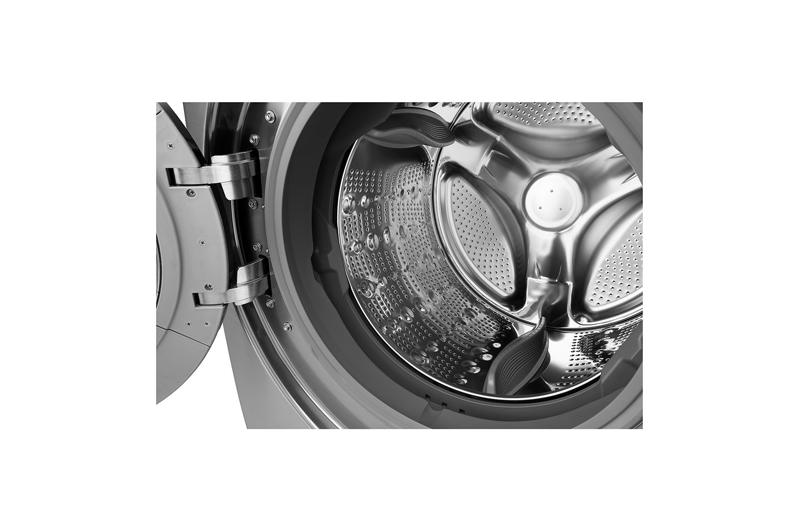 LG Lavadora/Secadora Carga Frontal, 20/11kg, 6MotionDD, TurboWash™, color Tipo Acero Inox, WD20VVS6