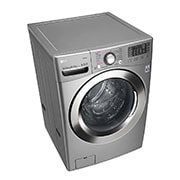 LG Lavadora/Secadora Carga Frontal, 20/11kg, 6MotionDD, TurboWash™, color Tipo Acero Inox, WD20VVS6