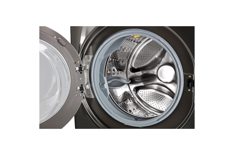 LG Lava-Secadora Carga Frontal Victor 2 Black Steel (22kg/48lbs), WD22BV2S6B