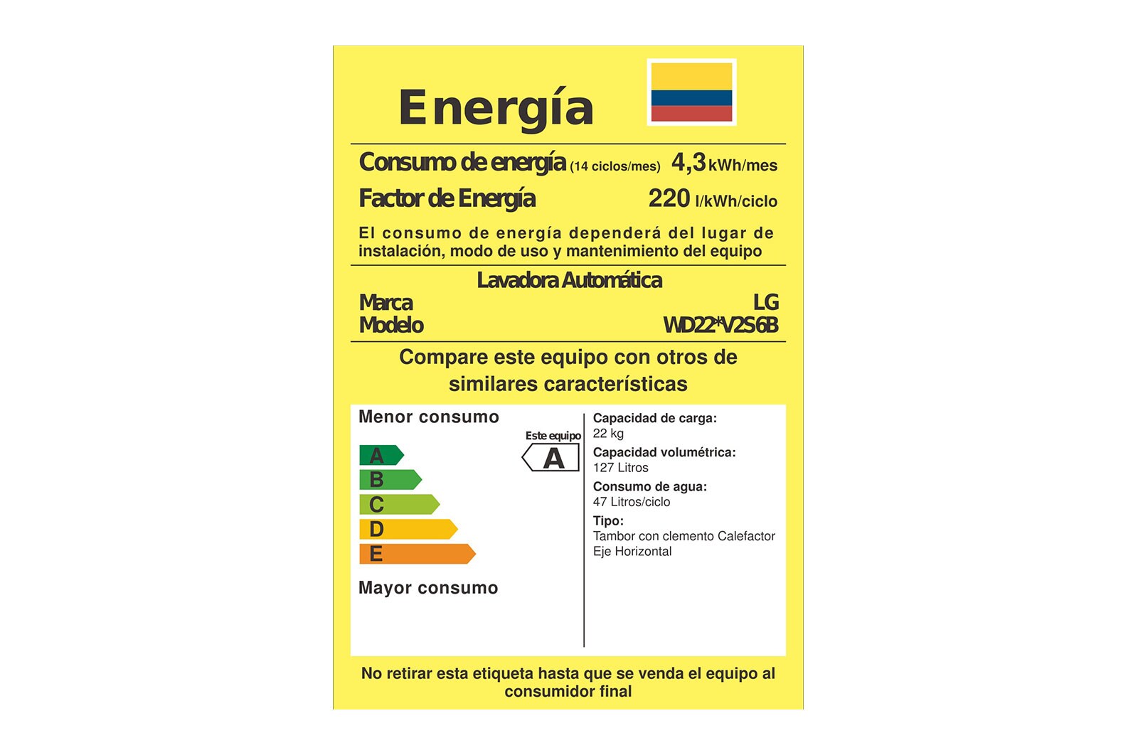 LG Lava-Secadora Carga Frontal Victor 2 Black Steel (22kg/48lbs), WD22BV2S6B