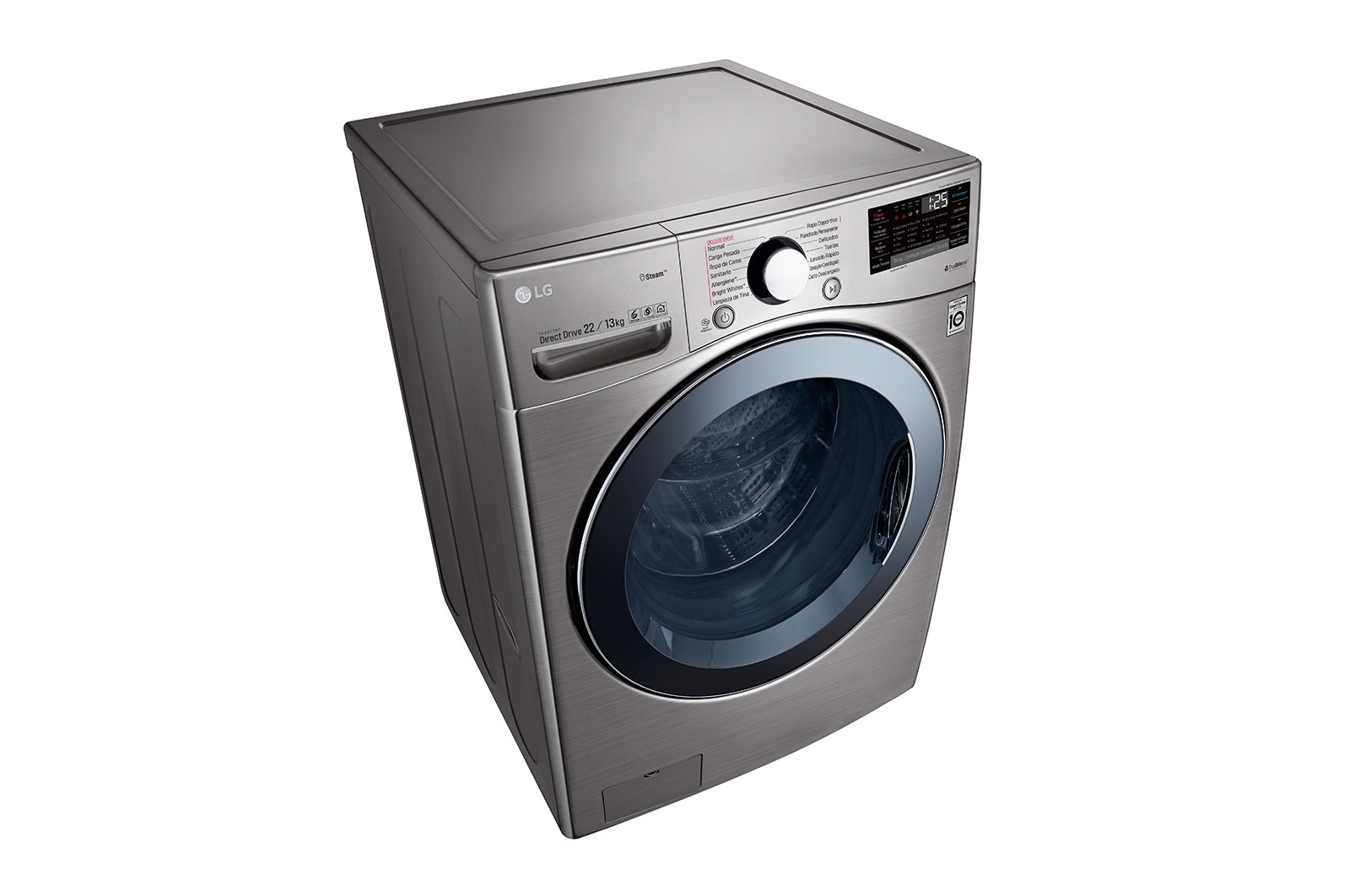 LG Lava-Secadora Carga Frontal  Victor 2 VCM Tipo Acero Inox  (22kg/48lbs), WD22VV2S6B
