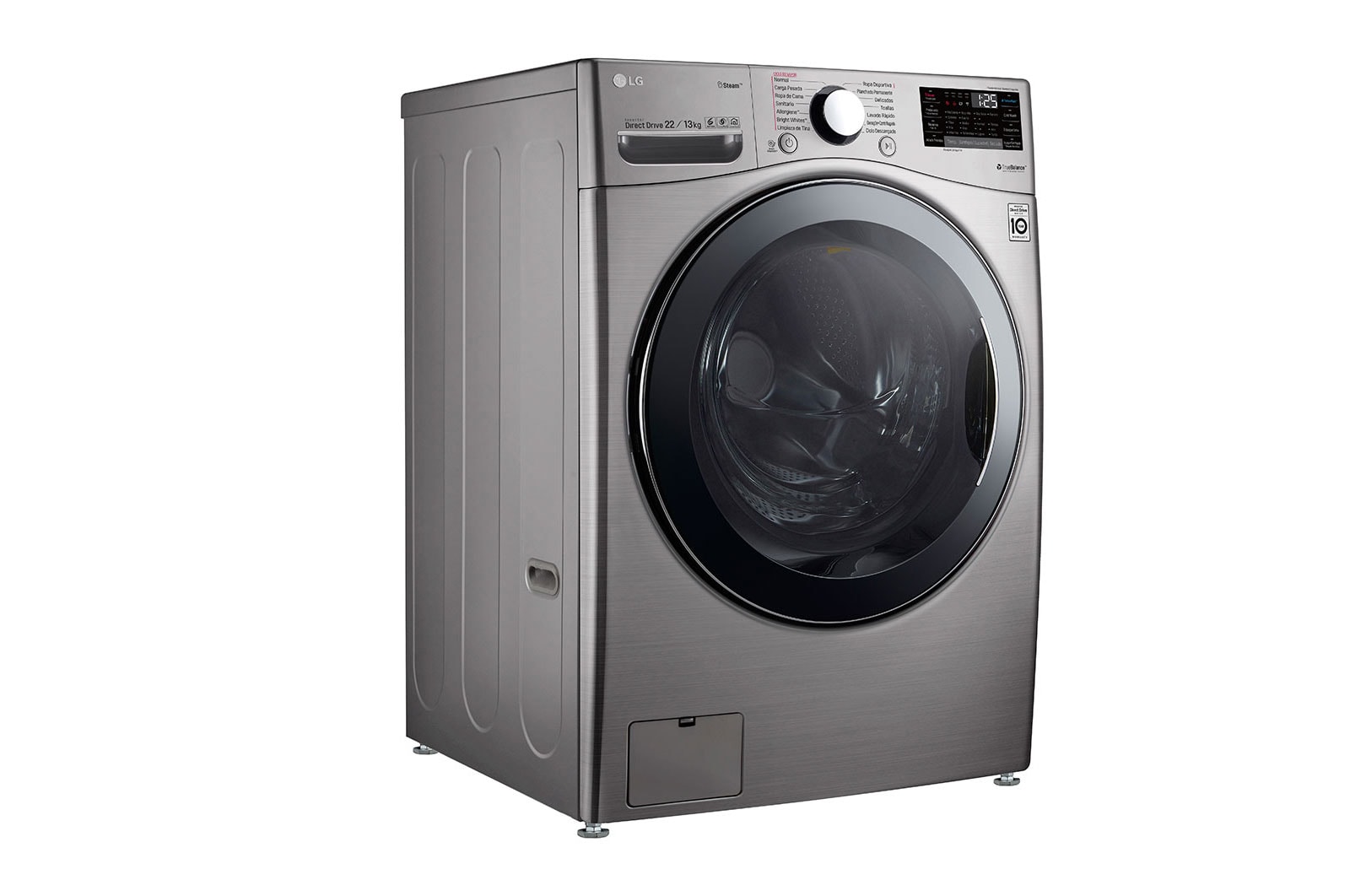 LG Lava-Secadora Carga Frontal  Victor 2 VCM Tipo Acero Inox  (22kg/48lbs), WD22VV2S6B