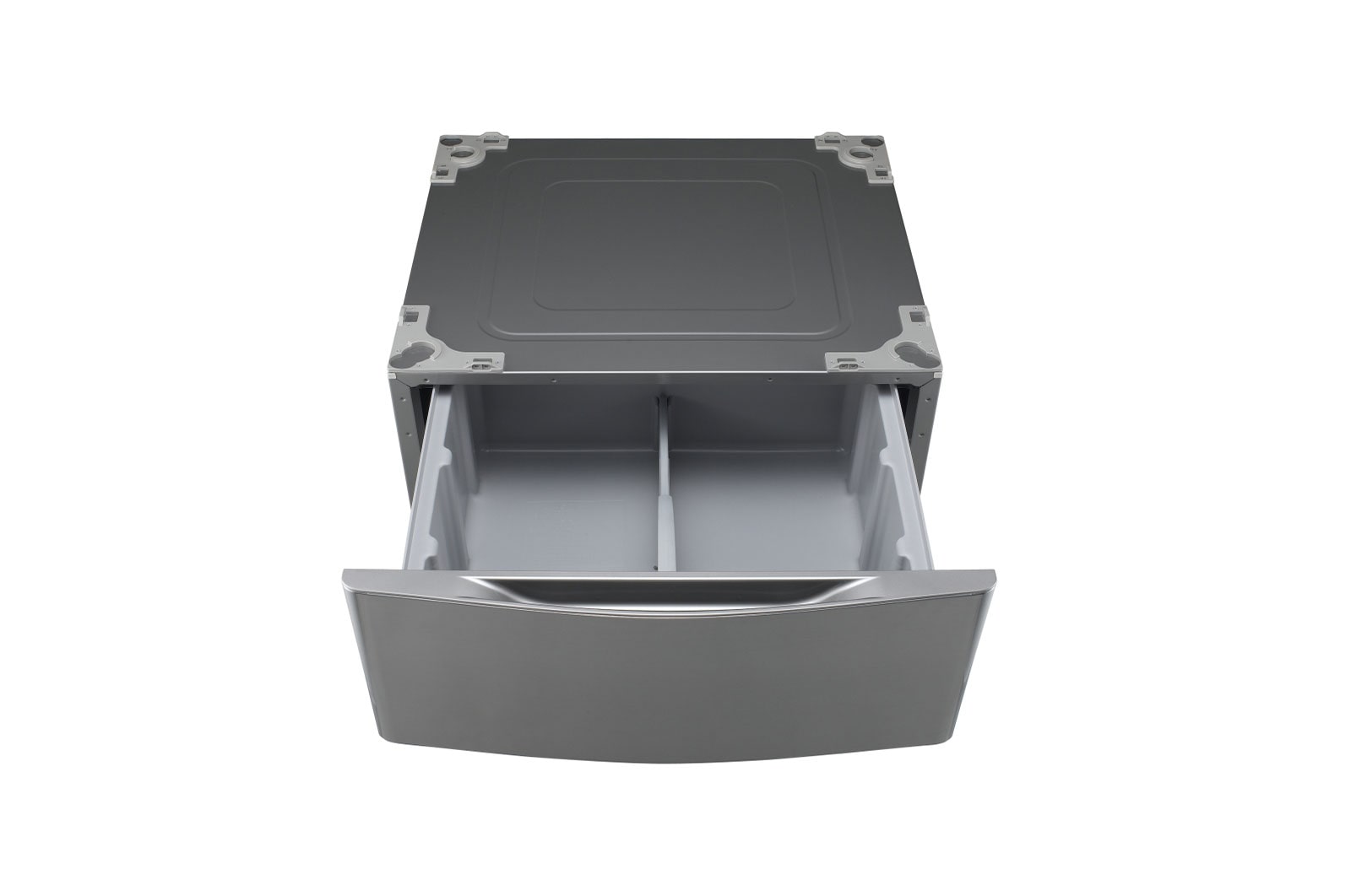 LG Pedestal de Almacenamiento para lavadoras de 27", color Acero, WDP4V