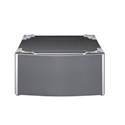 LG Pedestal de Almacenamiento para lavadoras de 27", color Acero, WDP4V