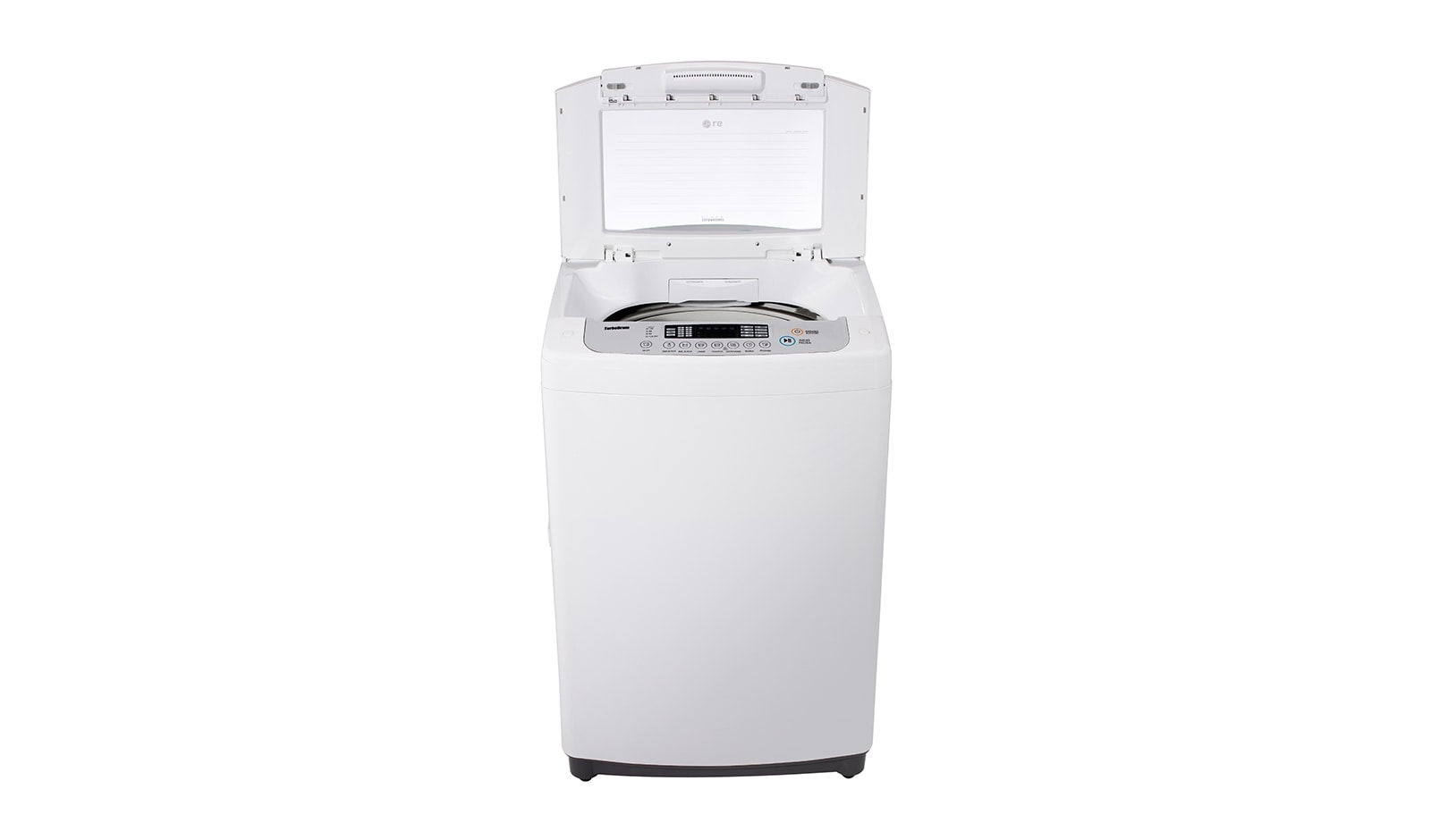 LG Lavadora Carga Superior, Turbo Drum®, 12kg/26lbs, Color Blanco, WF-T1210TP.ABWECOL