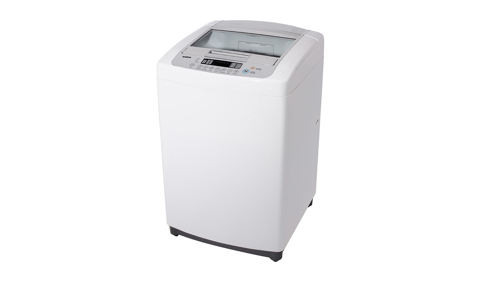 LG Lavadora Carga Superior, Turbo Drum®, 12kg/26lbs, Color Blanco, WF-T1210TP.ABWECOL